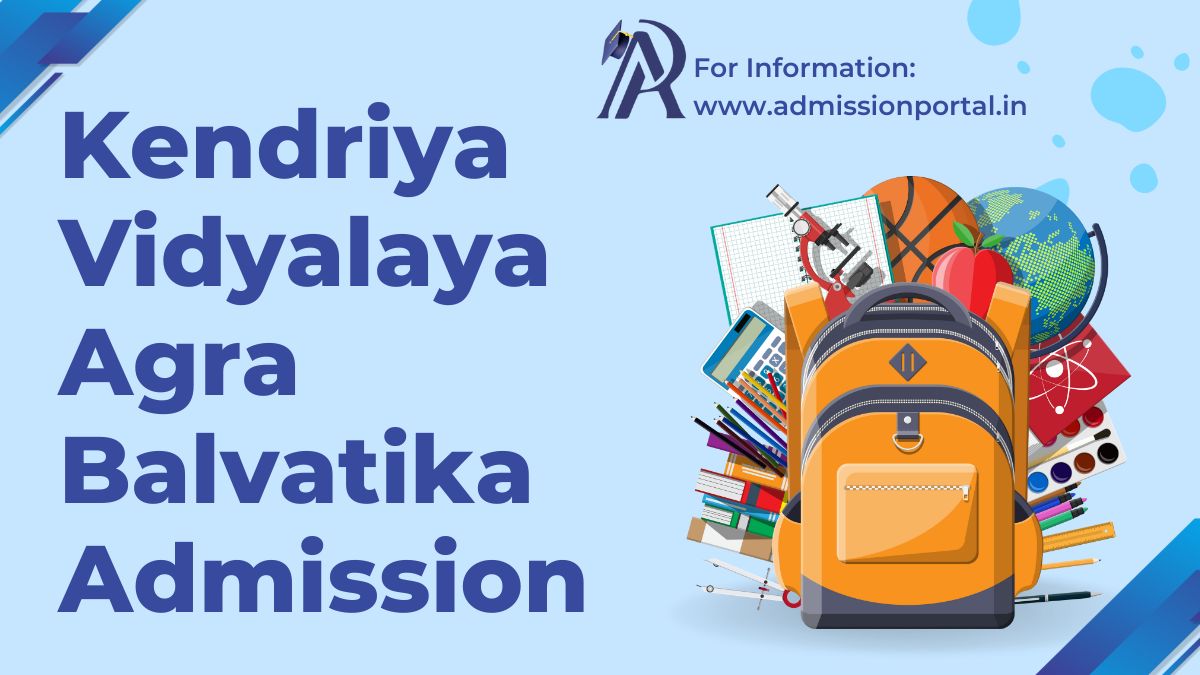 KVS Balvatika Admission in Agra