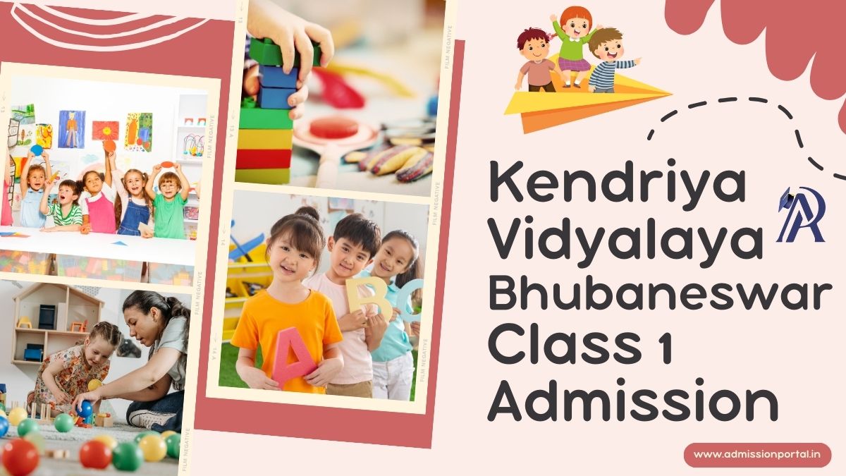 KV Class 1 Admission in Bhubaneswar