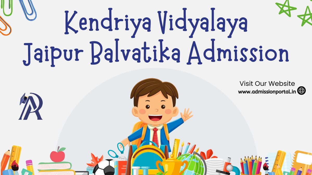 KVS Balvatika Admission in Jaipur