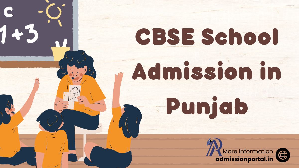 Punjab CBSE School Admission