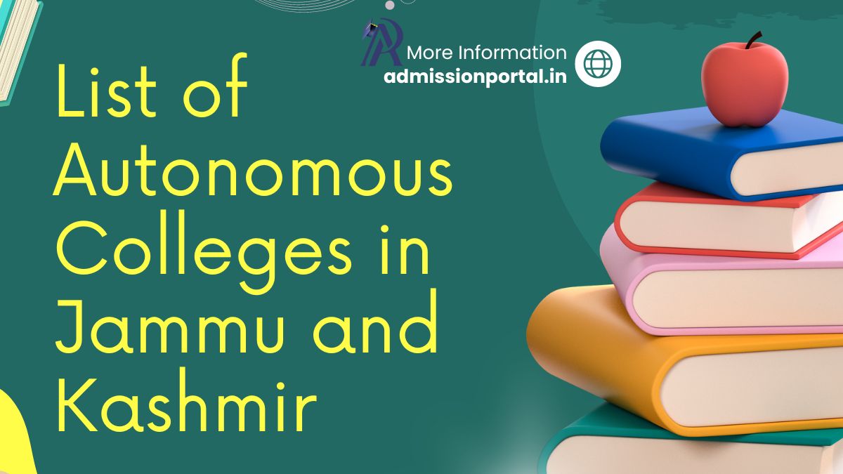 Autonomous Colleges in Jammu and Kashmir