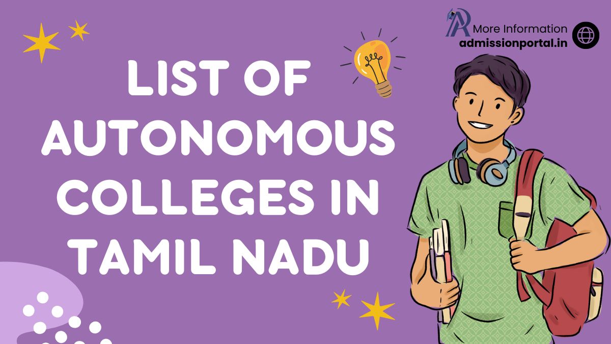 Autonomous Colleges in Tamil Nadu