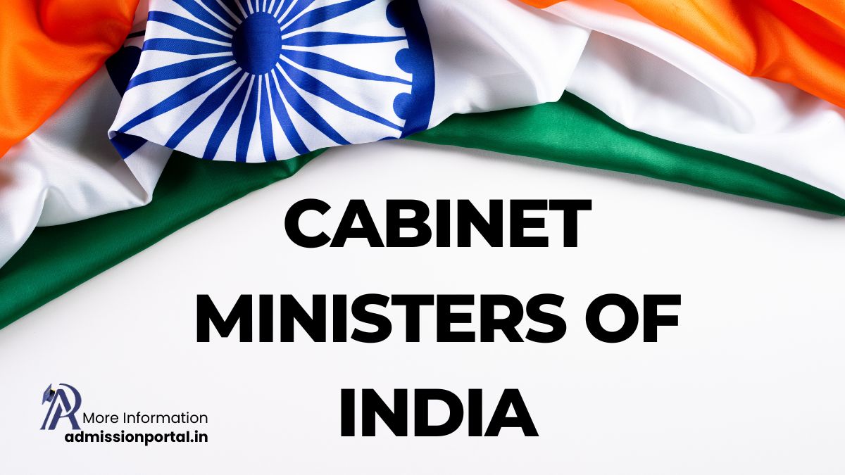List of Cabinet Ministers of India