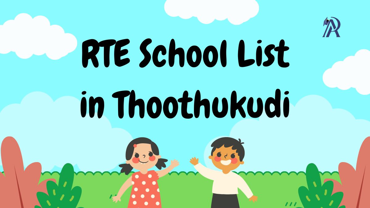 RTE School List in Thoothukudi 202425 AdmissionPortal APFYC