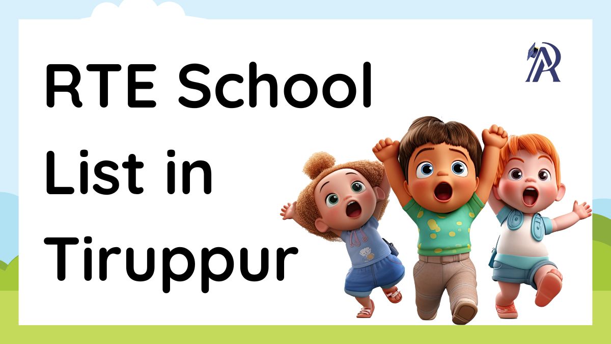 RTE School List in Tiruppur 2025-26 - AdmissionPortal - APFYC