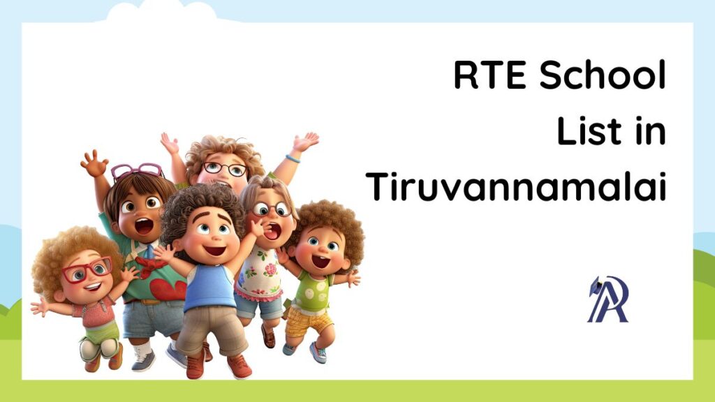 RTE School List in Tiruvannamalai 202425 AdmissionPortal APFYC