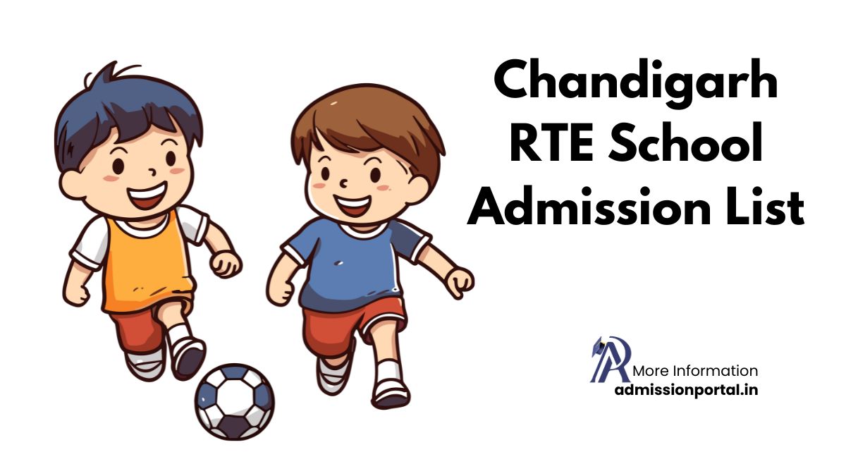 Chandigarh RTE School Admission List