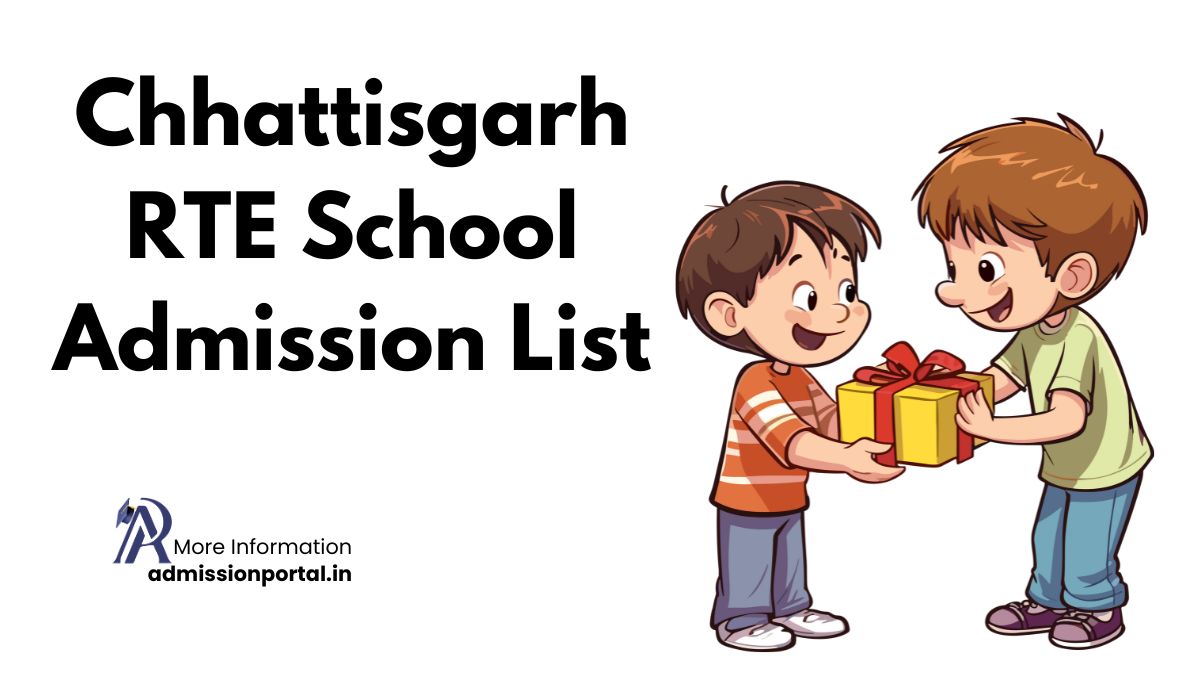 Chhattisgarh RTE School Admission List
