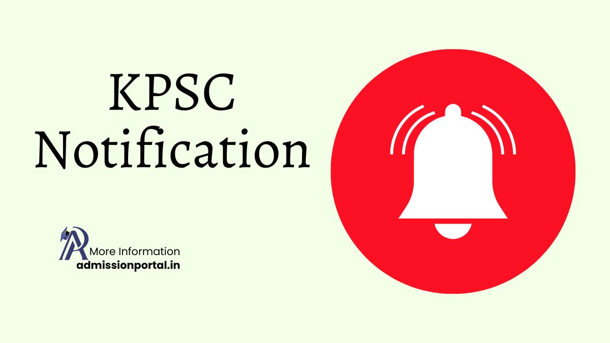 KPSC Notification