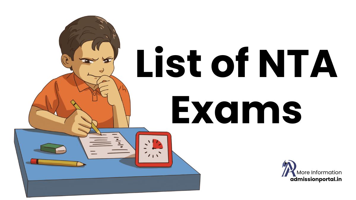 List of NTA Exams