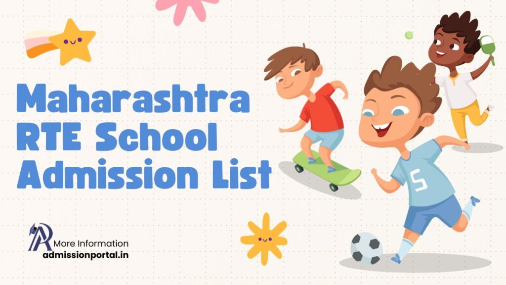 Maharashtra RTE School Admission 202425 Lottery Result Declared