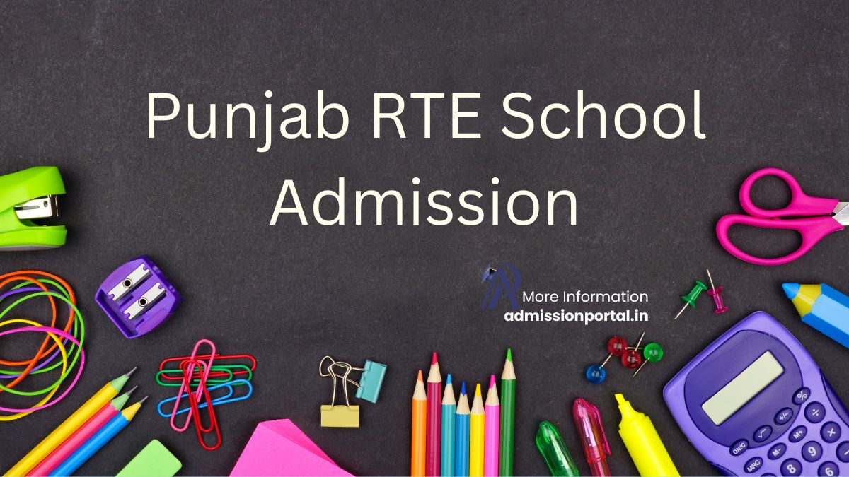 Punjab RTE School Admission