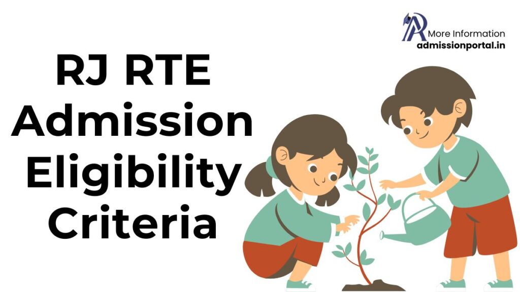RJ RTE Admission Eligibility Criteria