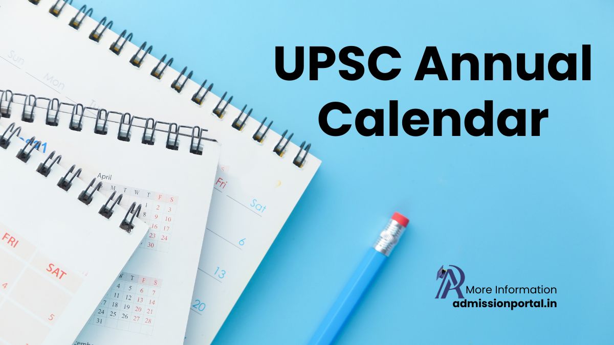 UPSC Annual Calendar