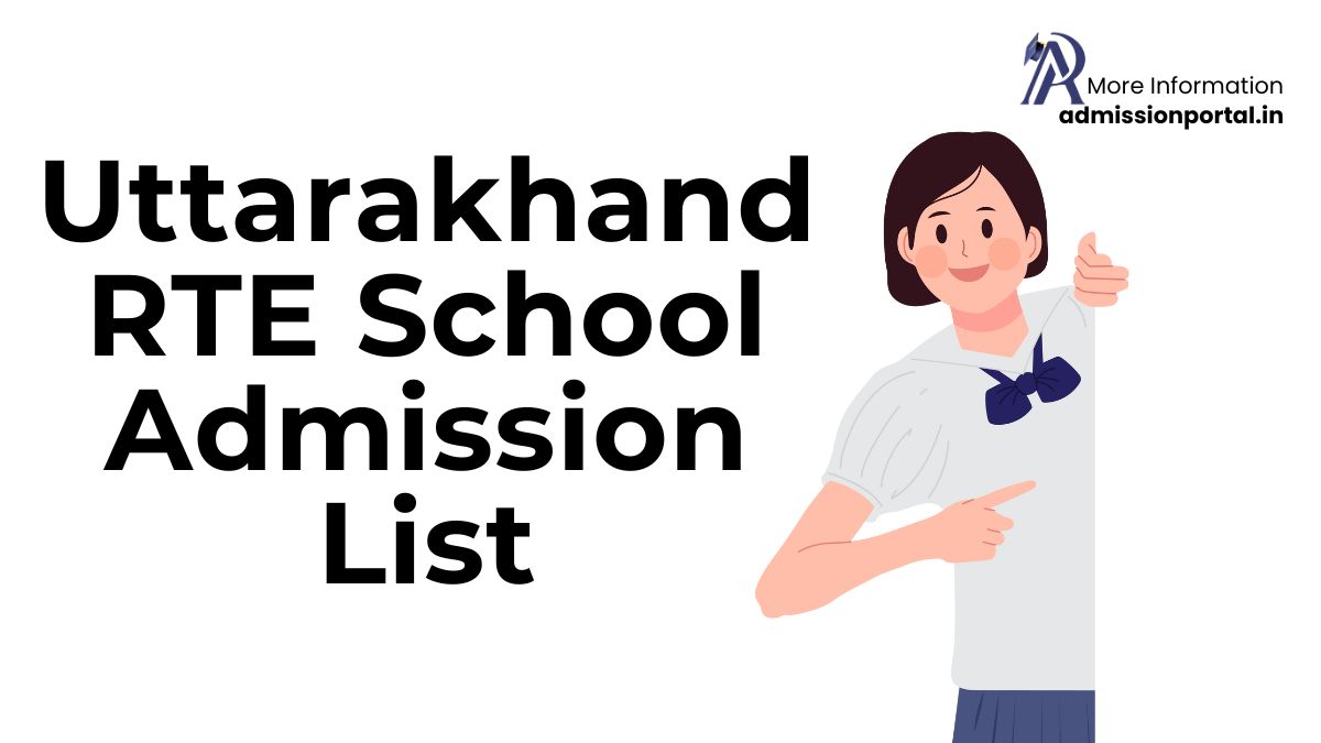 Uttarakhand RTE School Admission List