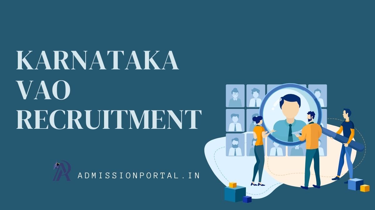 Karnataka VAO Recruitment