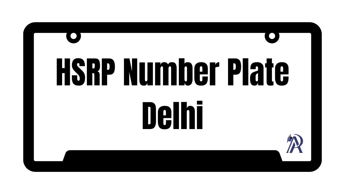 HSRP Number Plate Delhi List