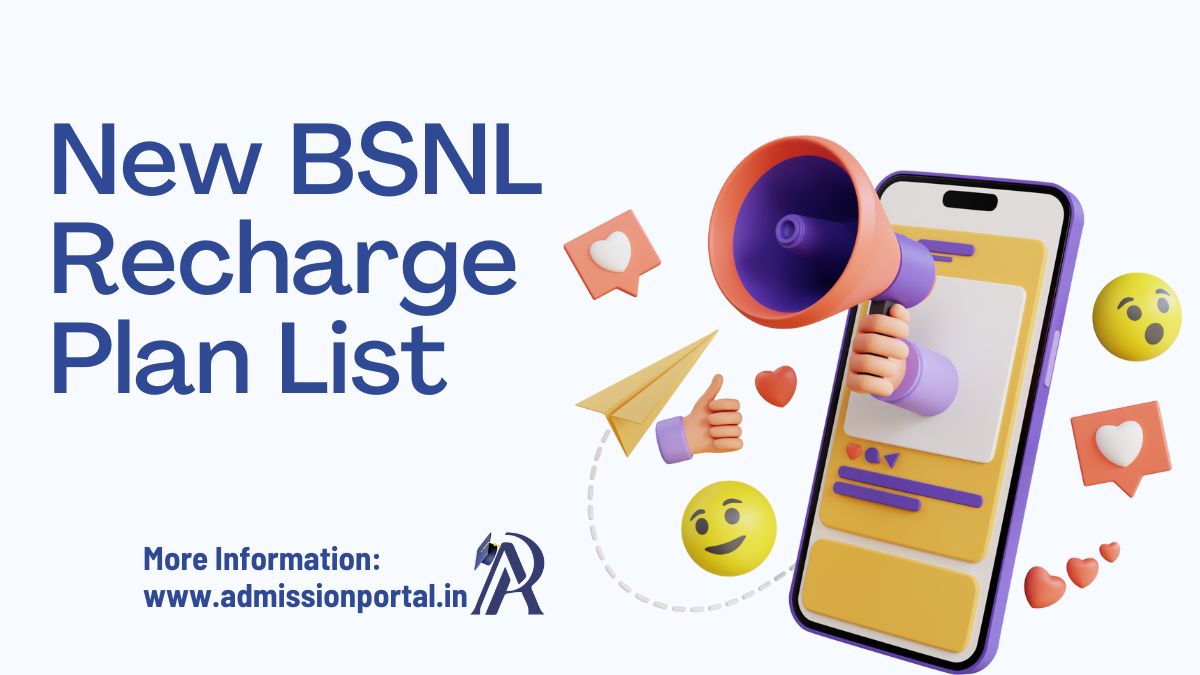 New BSNL Recharge Plan List