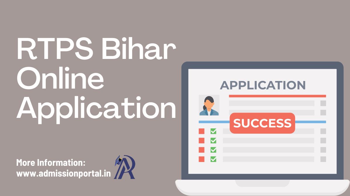 RTPS Bihar Online Application Status and Download Certificate 2024