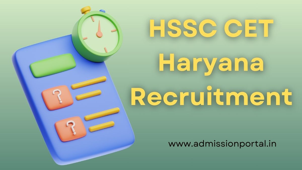 HSSC CET Haryana Recruitment