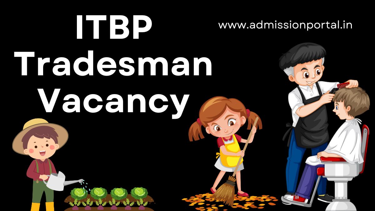 ITBP Tradesman Recruitment