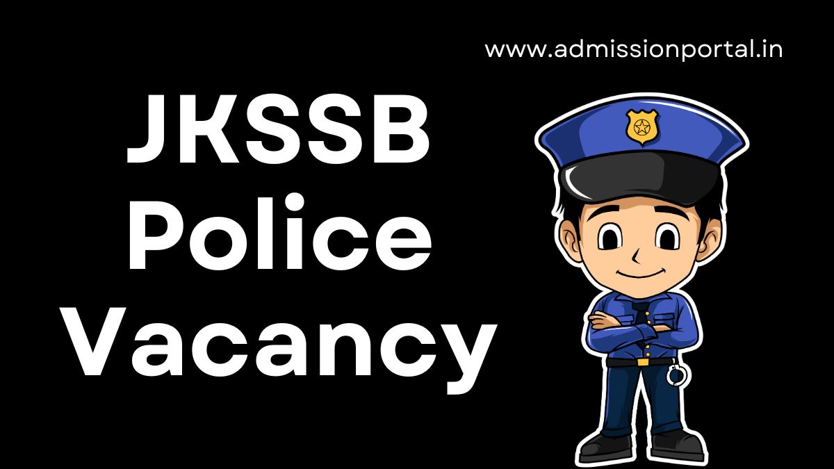 JKSSB Police Recruitment