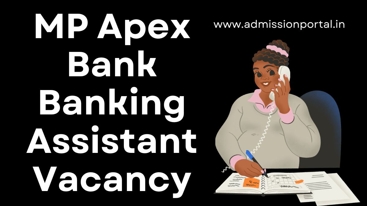 MP Apex Bank Banking Assistant Recruitment