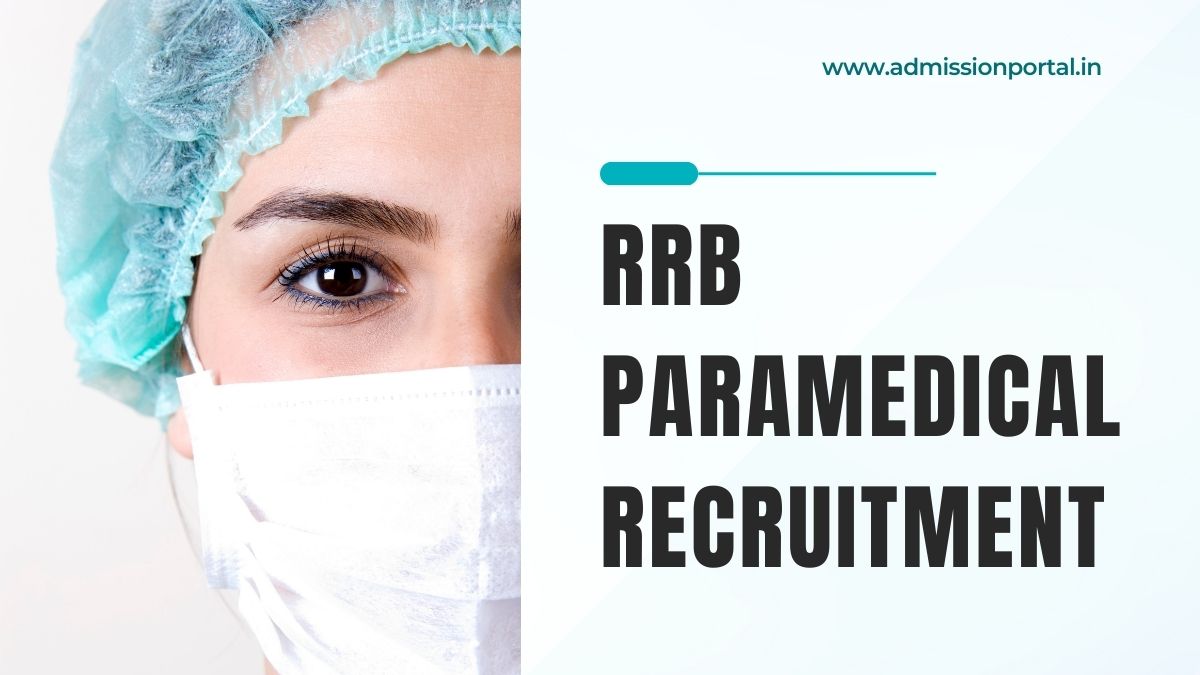 RRB Paramedical Recruitment