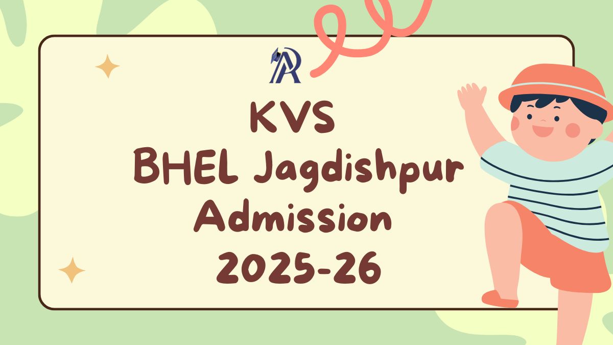 BHEL Jagdishpur KV School Admission 2025-26 PDF Download