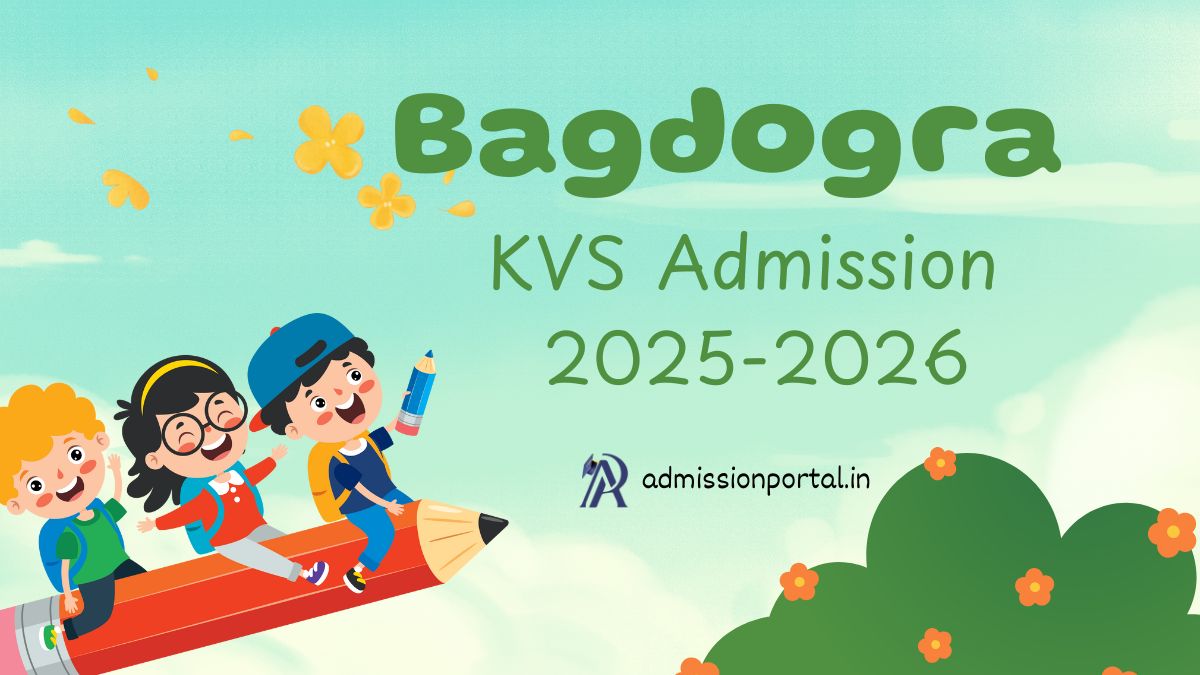 Bagdogra KV School Admission 2025-26 Download