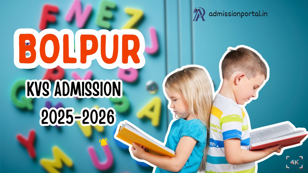 Bolpur KV School Admission 2025-26 Download