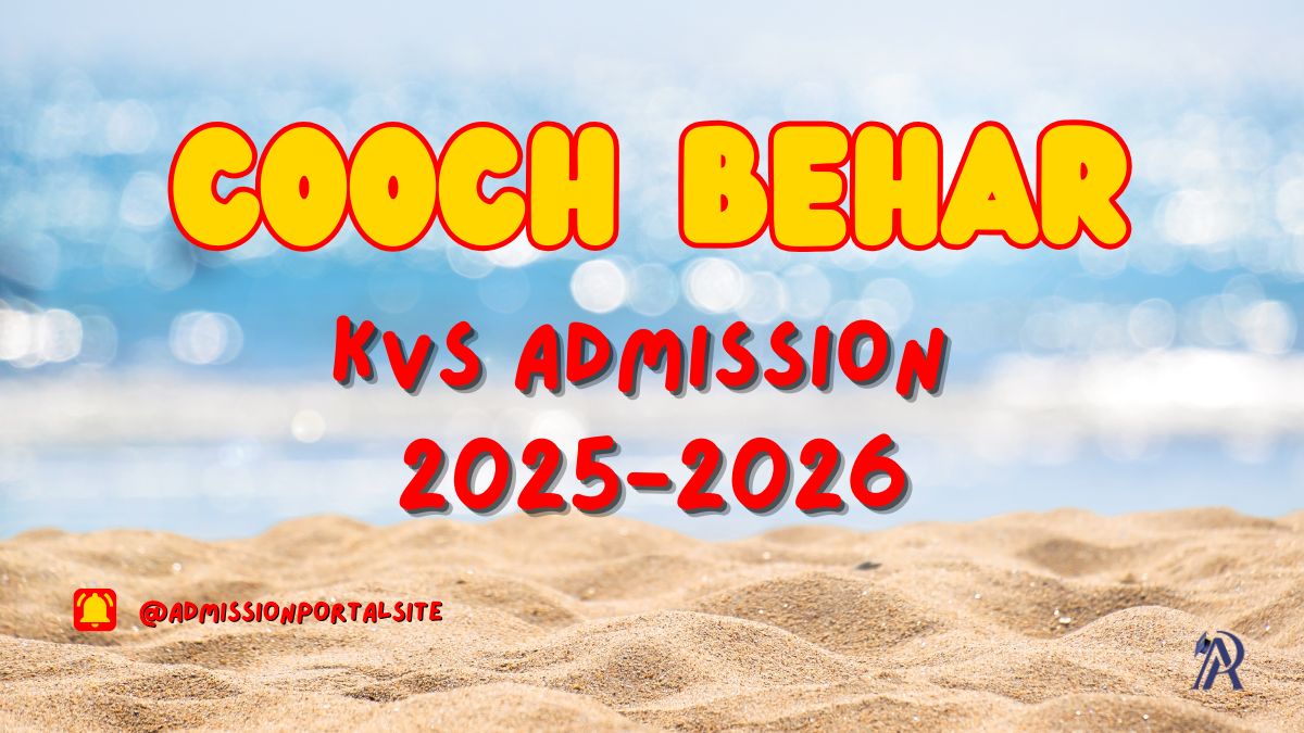 Cooch Behar KV School Admission 2025-26 Download