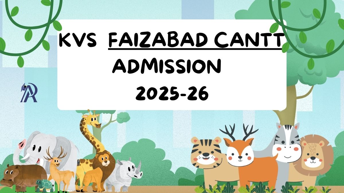 Faizabad Cantt KV School Admission 2025-26 PDF Download