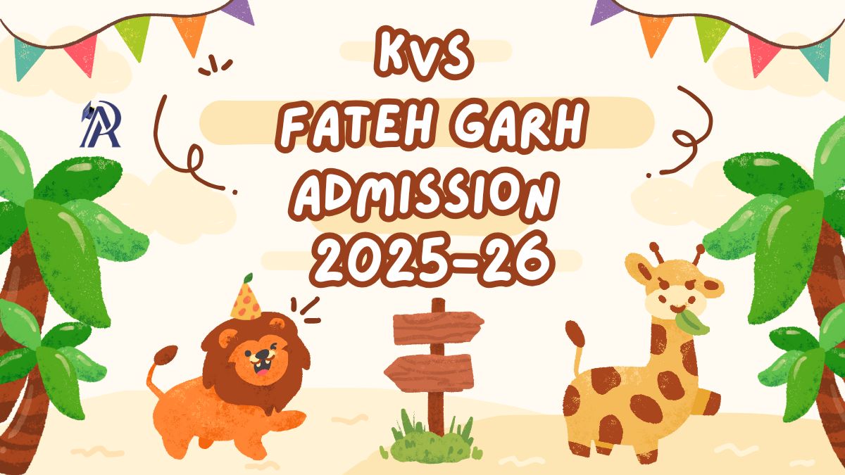 Fateh Garh KV School Admission 2025-26 PDF Download