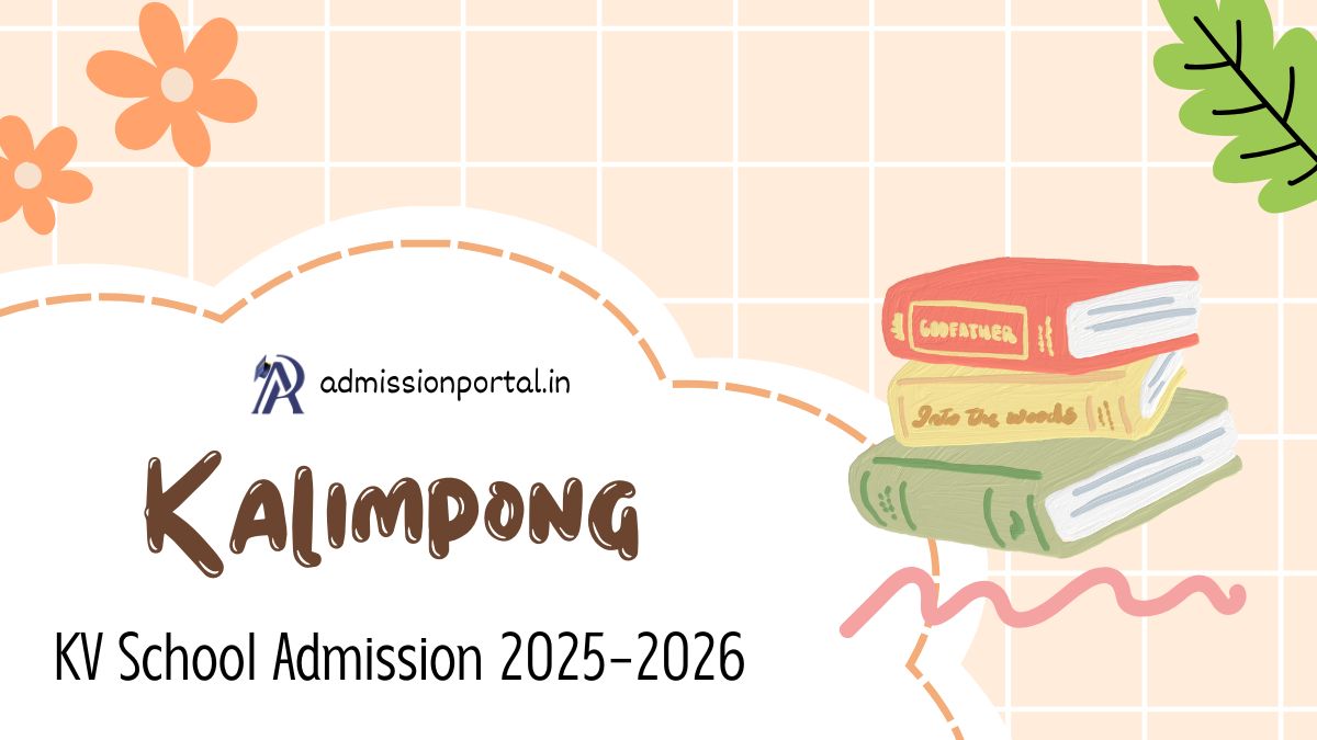 Kalimpong KV School Admission 2025-26 Download