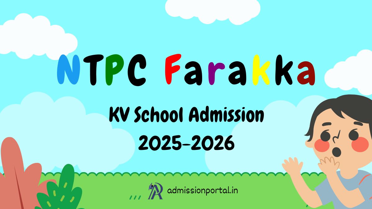 NTPC Farakka KV School Admission 2025-26 Download