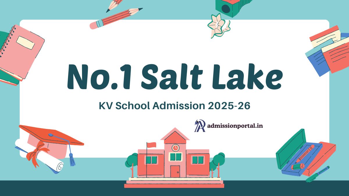 No.1 Salt Lake KV School Admission 2025-26 Download