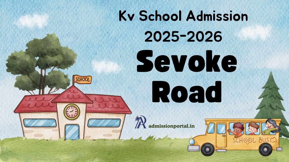 Sevoke Road KV School Admission 2025-26 Download