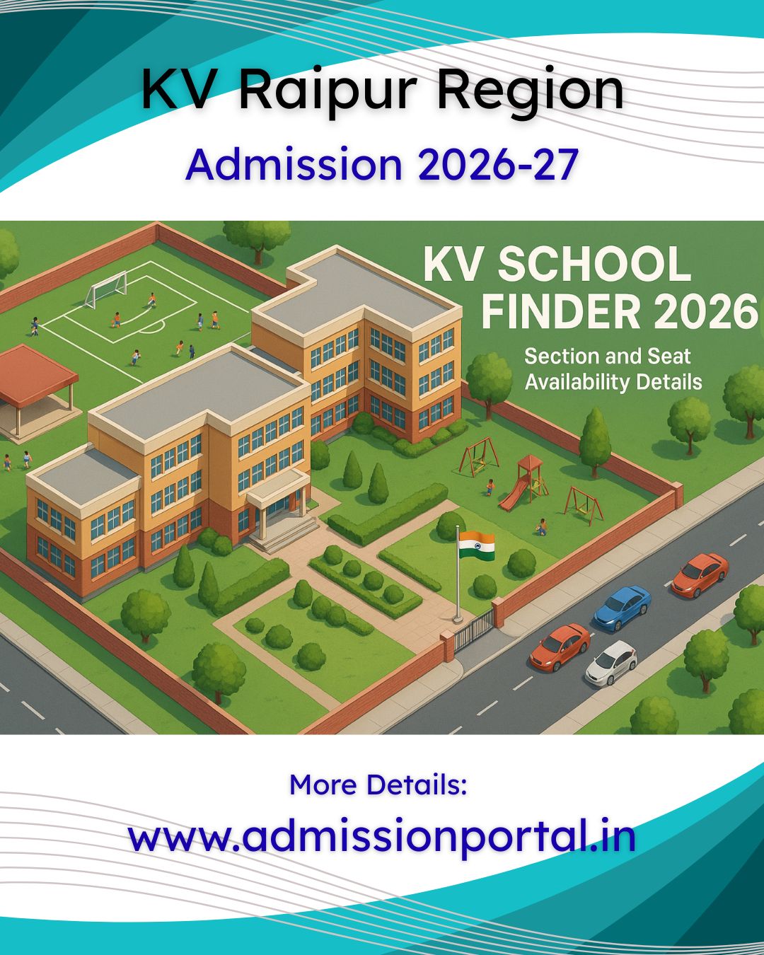 Raipur Region KV School Finder 2026-27