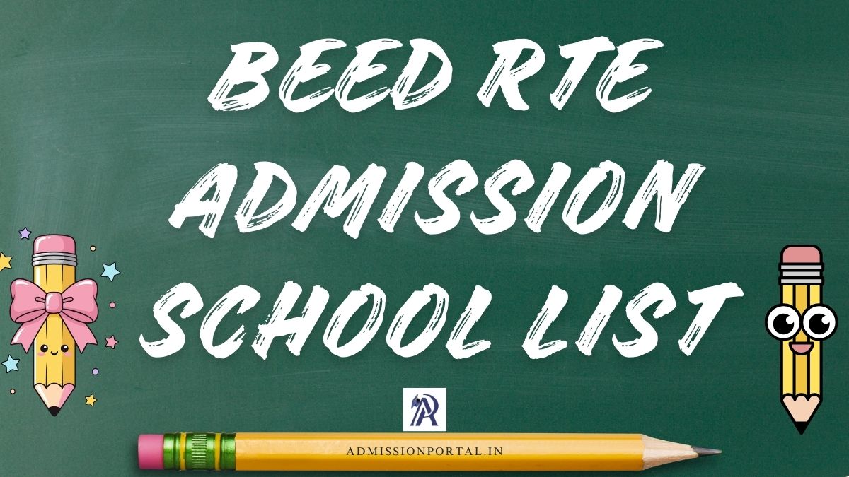 Beed RTE Admission School List