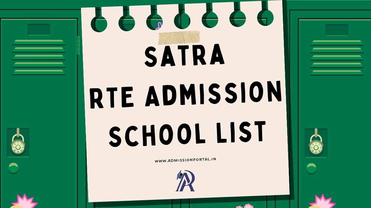 Satra RTE Admission School List