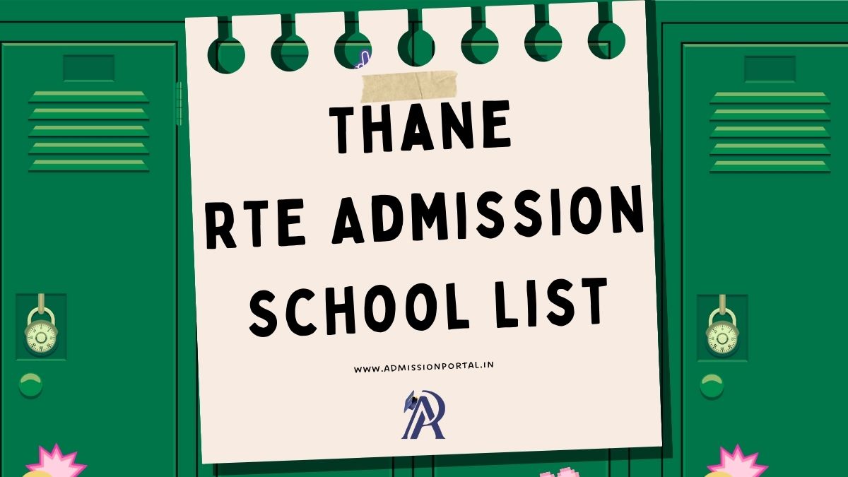 Thane RTE Admission School List