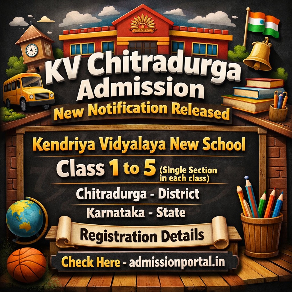 KV Chitradurga School Admission pdf