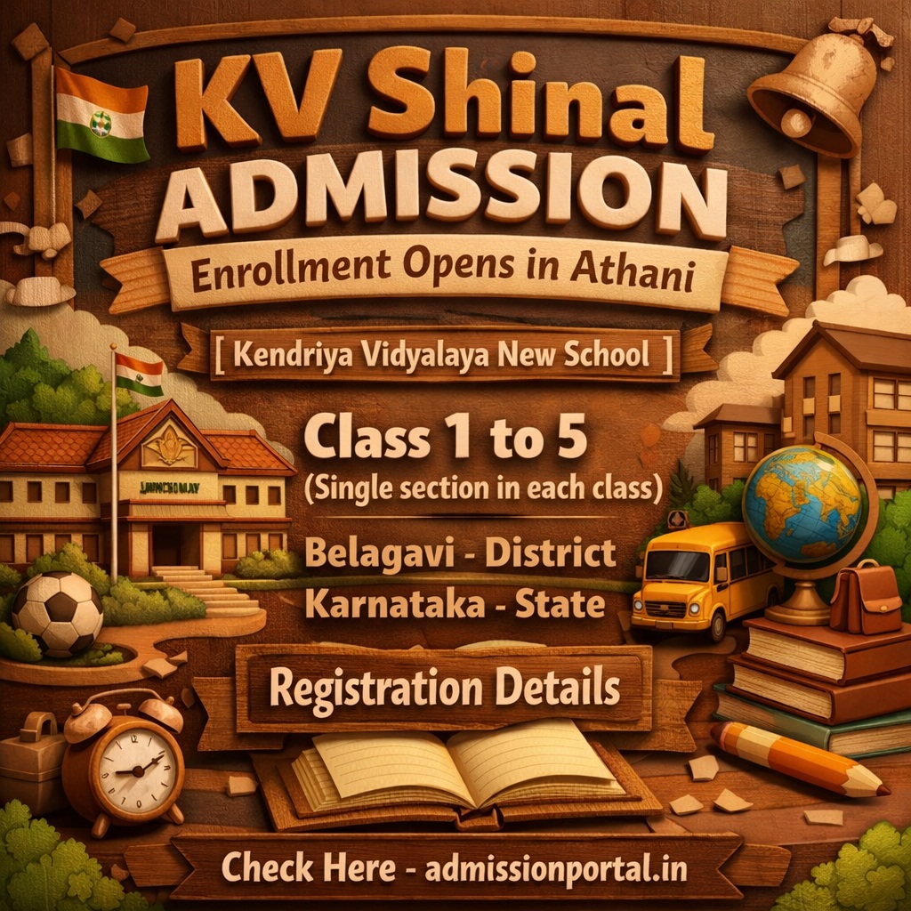 Apply at KV Shinal School Admission for 2026-27 Enrollment