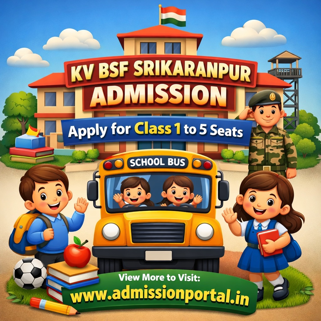 KV BSF Srikaranpur Admission PDF