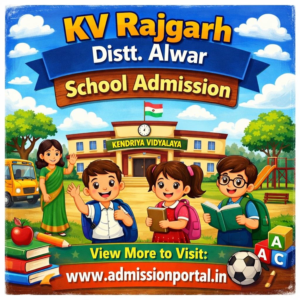 KV Rajgarh Distt. Alwar School Admission 2026-27