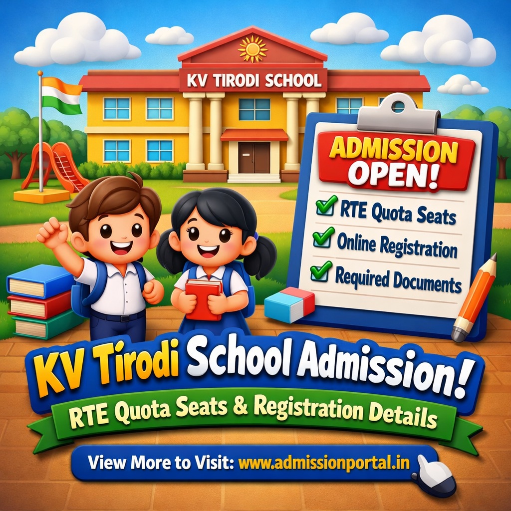 KV Tirodi School Admission pdf