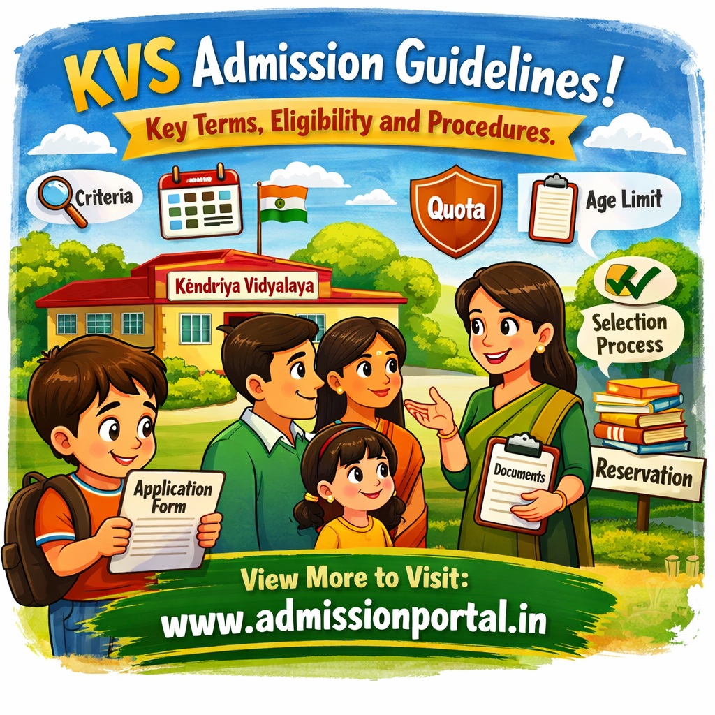 KVS Admission Guidelines 2026-27
